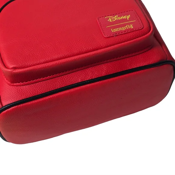 Loungefly Disney Devil Donald Duck Mini Backpack Exclusive Glows Nwt - Picture 6 of 11